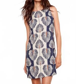 NEW CHARLIE B printed sleeveless shift dress in tahiti